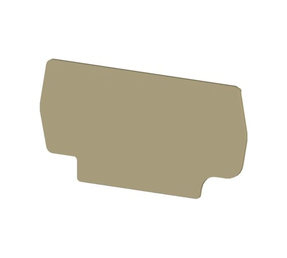 Изображение товара Концевой сигмент на клеммники Klemsan NPP PYK 2,5 ET (бежевый); NPP PYK 2,5 10 шт. 0.0.0.4.446610