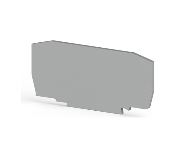 Изображение товара Концевой сегмент на клеммники Klemsan YBK10, (серый); NPP YBK10 100 шт. 0.0.0.4.446359