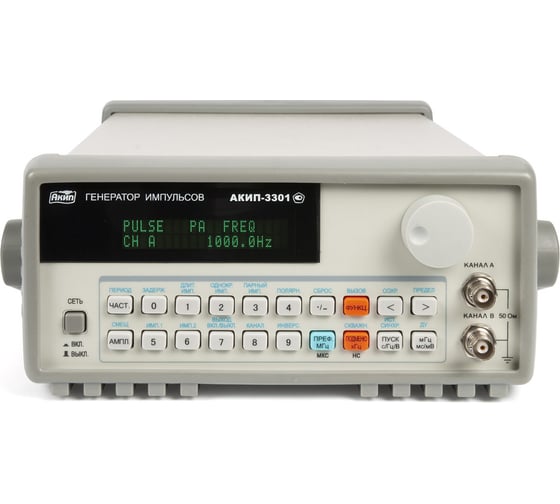 Изображение товара Генератор импульсов АКИП 3301 АКИП-3301
