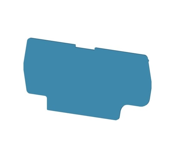 Изображение товара Концевой сегмент на клеммники Klemsan PYK 4E (синий); NPP/PYK 4E 10 шт. 0.0.0.4.446551