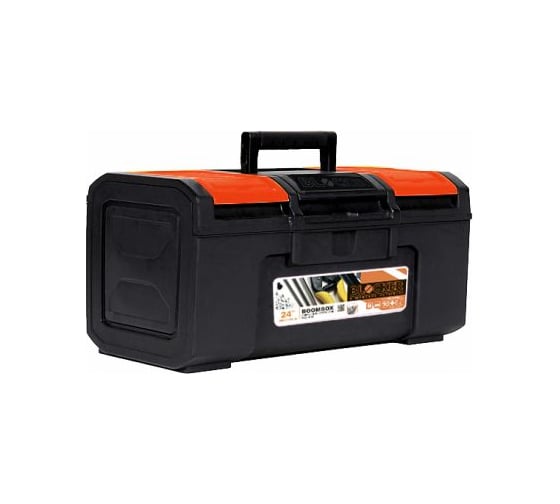 Изображение товара Черный/оранжевый ящик для инструментов 24 BLOCKER Boombox BR3942ЧРОР