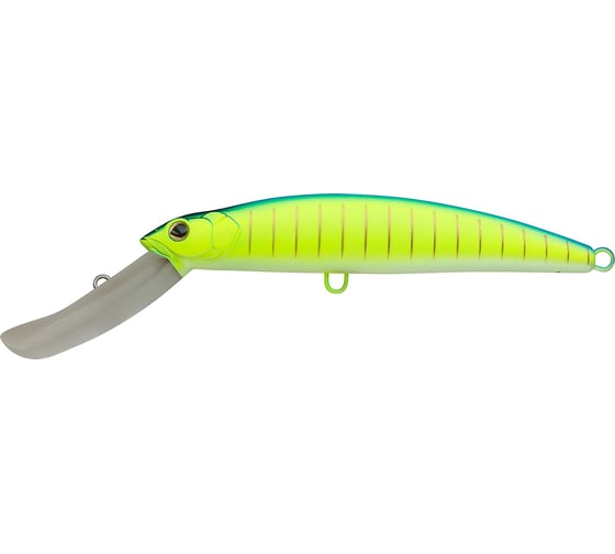 Изображение товара Воблер Strike Pro Musky Monster Deep 200CL цвет: 597S Blue Mat Tiger MG-007CL#597S