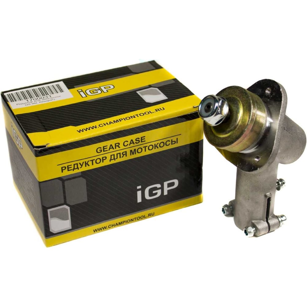 Изображение товара Редуктор Champion-Сервис для электрокос 25,4 мм, квадрат 1700031