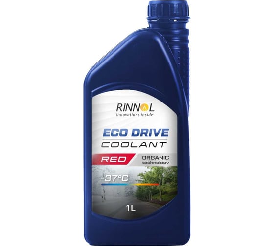Изображение товара Охлаждающая жидкость RINNOL ECO DRIVE COOLANT RED, 1л 100278