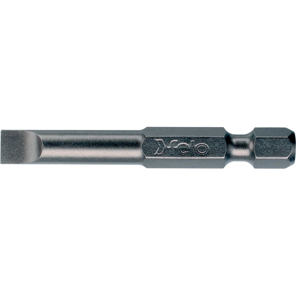 Felo Бита плоская шлицевая серия Industrial E6.3 SL10,0x1,6, 10 шт 03010510 предназначена для монтажа/демонтажа крепежных изделий типа SL10x1,6. Материал биты - хром-молибден-ванадий. Поставляется по 10 штук в упаковке.