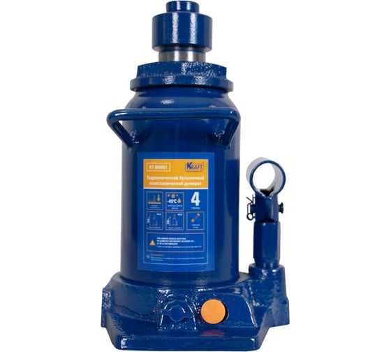 Изображение товара Бутылочный телескопический домкрат KRAFT 4T 230-550mm KT 800051