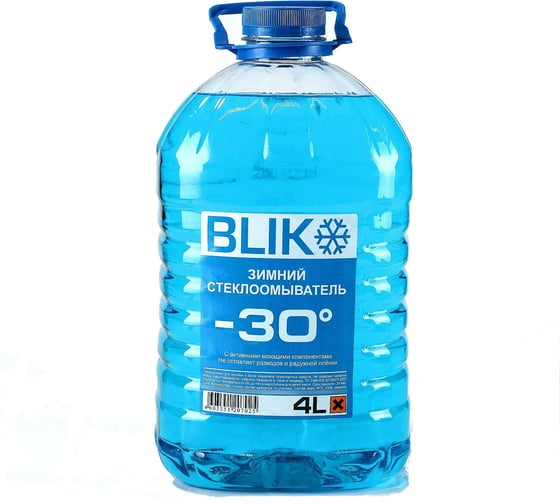 Изображение товара Жидкость в бачок омывателя Старт BLIK -30, 4 л/пэт 4607952902114