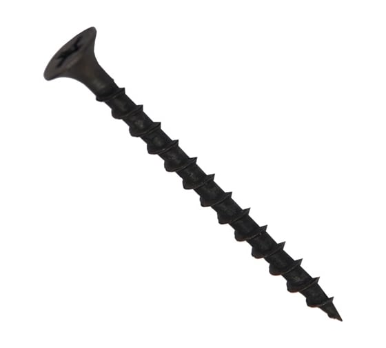 Изображение товара Саморез по дереву для ГКЛ Метизный двор 3,5х19, крупная резьба, оксидированный уп. 1 кг 4690441020420