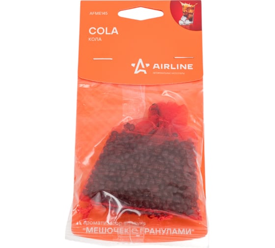 Изображение товара Подвесной ароматизатор Airline Мешочек с гранулами кола AFME145