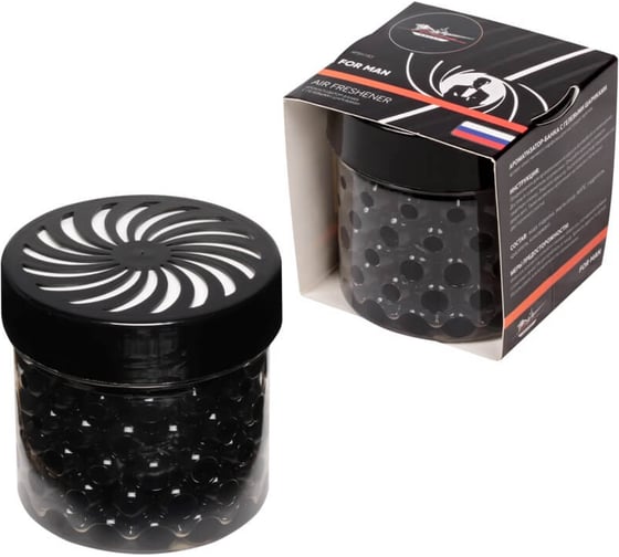 Изображение товара Ароматизатор-банка с гелевыми шариками Airline for man AFSH183