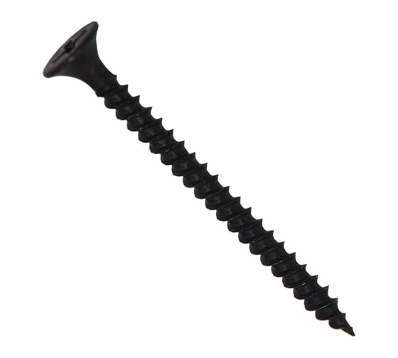 Изображение товара Саморез по металлу для ГКЛ Метизный двор 4,2x70, частая резьба, оксидированный, 200 шт. 4607159062277