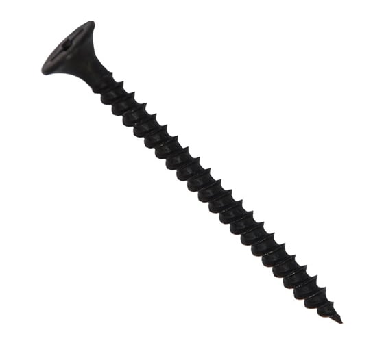 Изображение товара Саморез по металлу для ГКЛ Метизный двор 3,5x51, частая резьба, оксидированный, 250 шт. 4607159062246