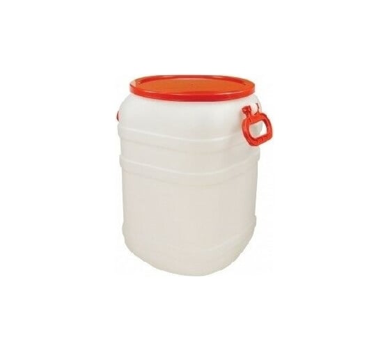 Изображение товара Канистра-бочка ЗПИ «Альтернатива» 30л горловина 250мм, с навесными ручками М1144