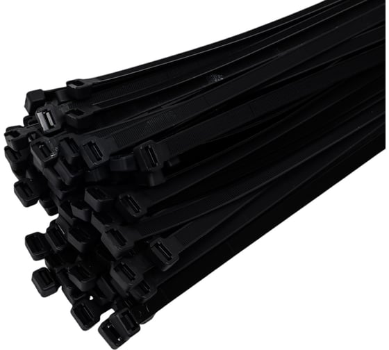 Изображение товара Нейлоновые стяжки FORTISFLEX КСС 12х750 ч 100 шт. 80013