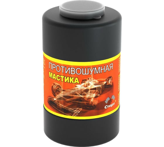 Изображение товара Противошумная мастика СТАРТ 1,8л/1,6 кг пнд 4607952901421