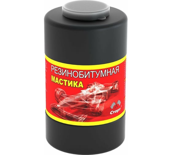 Изображение товара Резинобитумная мастика СТАРТ 1,8л/1,6 кг пнд 4607952901483
