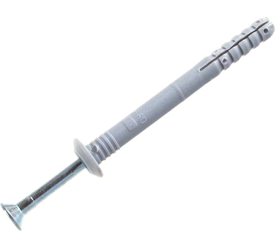 Изображение товара Дюбель-гвоздь с бортиком Метизный двор 6x60 Wkret-Met, 200 шт. 4607159068576