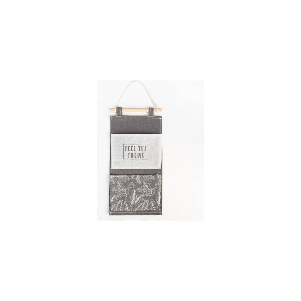 Текстильный кармашек Этель, цвет серый 7166132 - фото 1