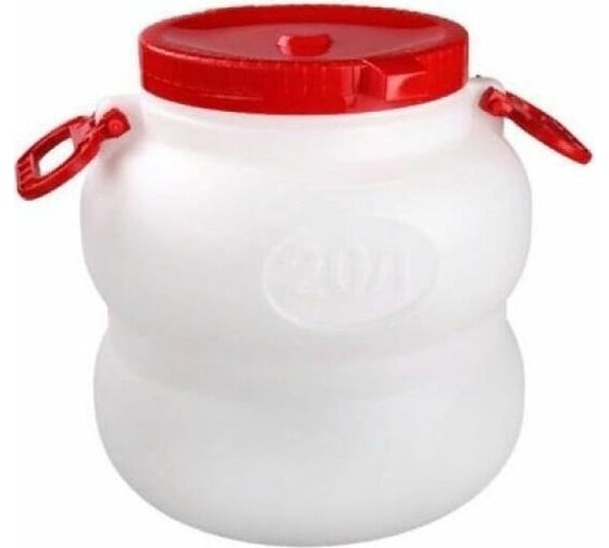 Изображение товара Канистра-бочка ЗПИ «Альтернатива» "Байкал" 20л с навесными ручками М6225