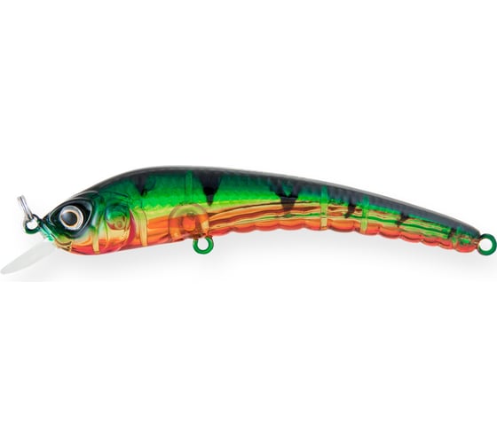 Изображение товара Воблер Strike Pro Thunder Belly 80SP цвет: A102G Transparent Perch EG-126B-SP#A102G