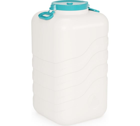 Изображение товара Канистра-бочка ЗПИ «Альтернатива» "Волна" 100л с навесными ручками М7141