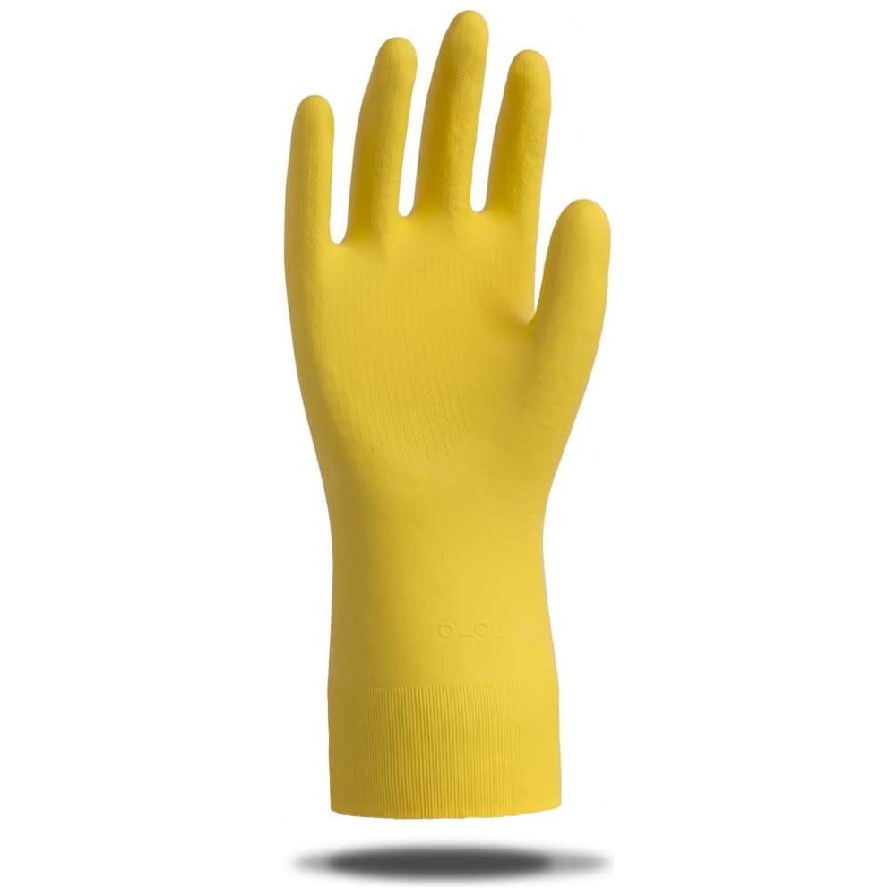Перчатки из латекса Lakeland, цвет желтый, размер XL