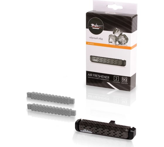 Изображение товара Ароматизатор на дефлектор Airline VIP черный лед AFVIP045