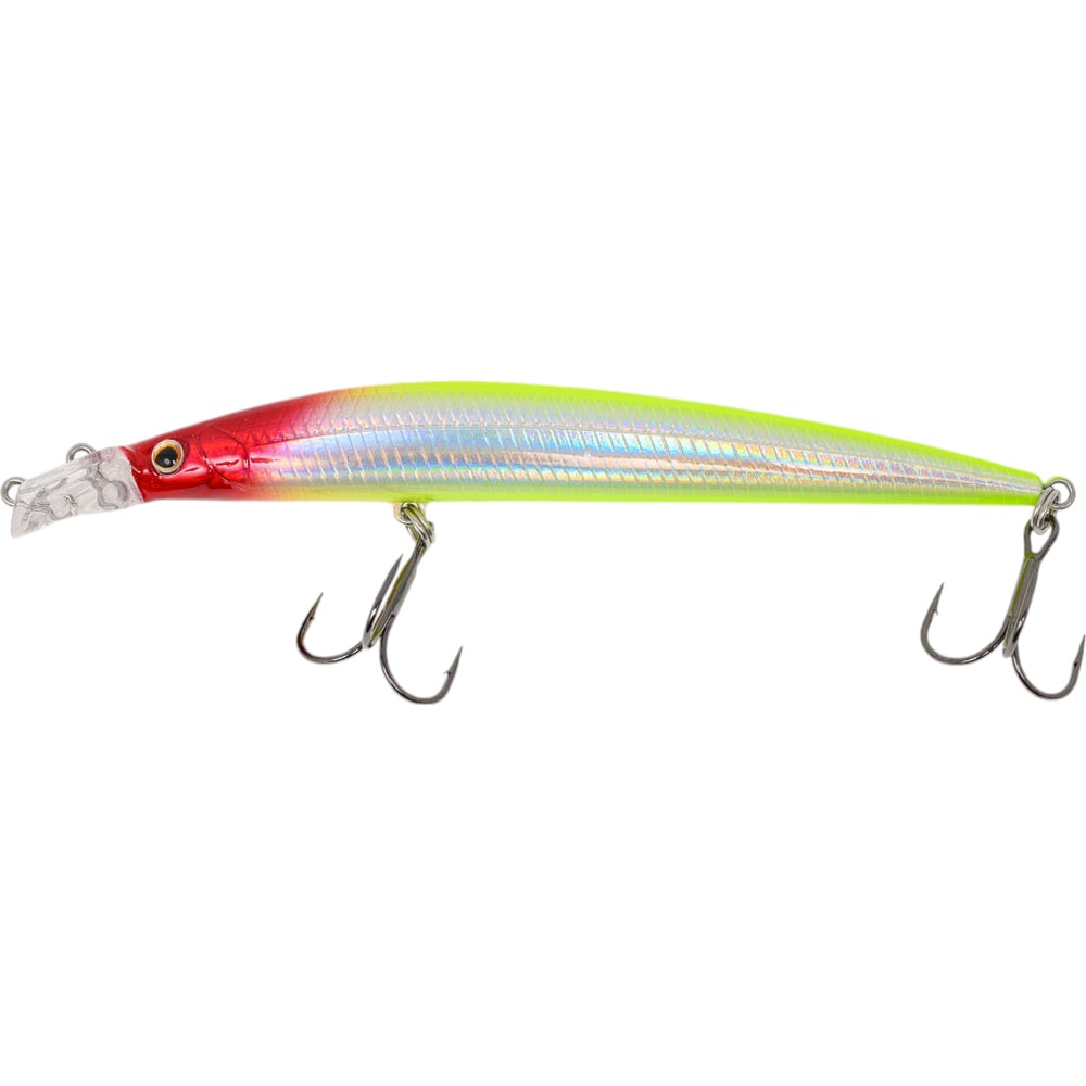 Изображение товара Воблер Strike Pro Top Water Minnow 110 яркий цвет для ловли хищных рыб