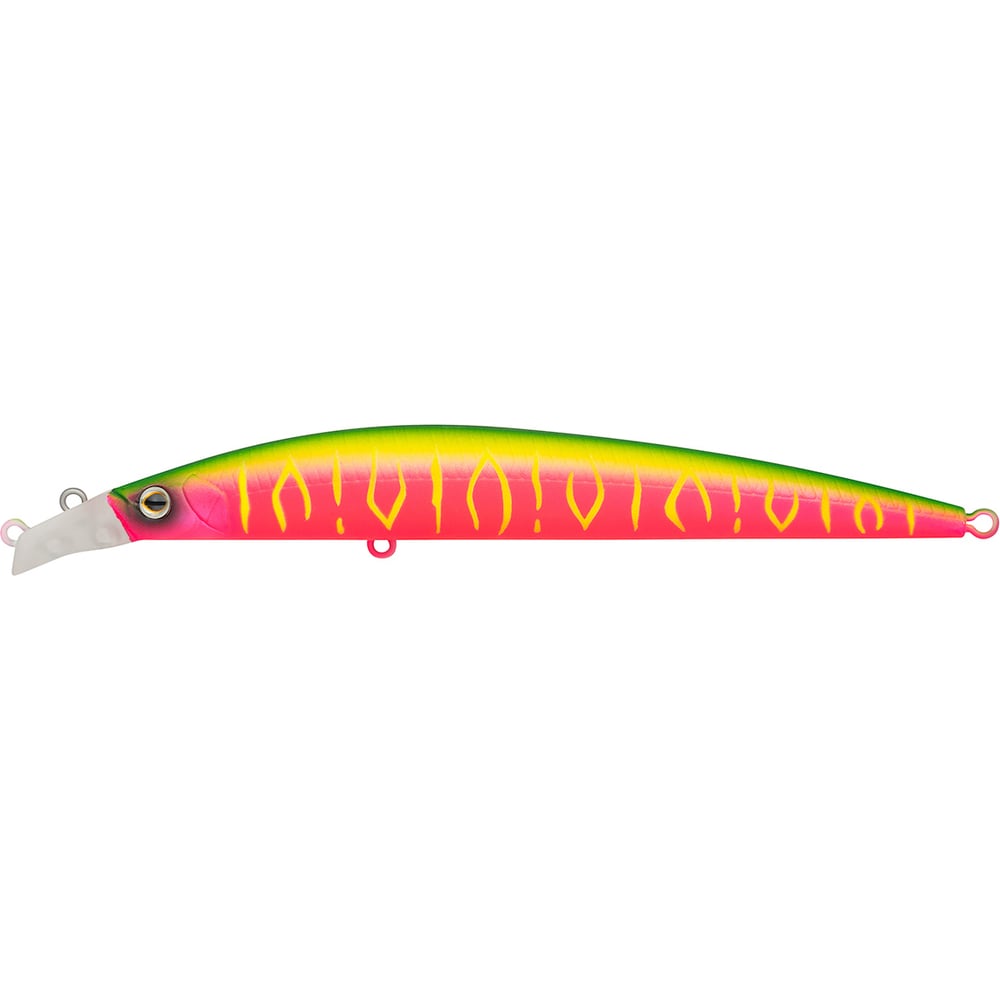 Изображение товара Воблер Strike Pro Top Water Minnow 110 A230S Watermelon Mat Tiger для твичинга