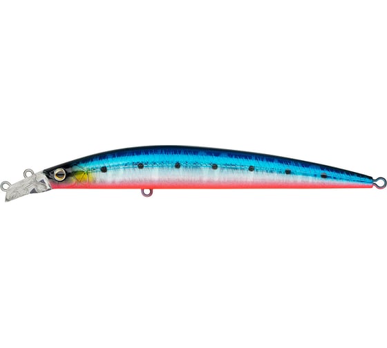 Изображение товара Воблер Strike Pro Top Water Minnow 110 цвет: A234-SBO-LU Blue Back Silver OB Fluo JL-166F#A234-SBO-LU