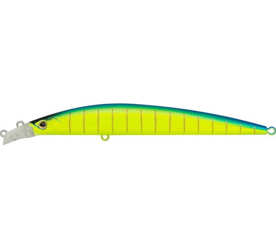 Изображение товара Воблер Strike Pro Top Water Minnow 110 цвет: 597S Blue Mat Tiger JL-166F#597S