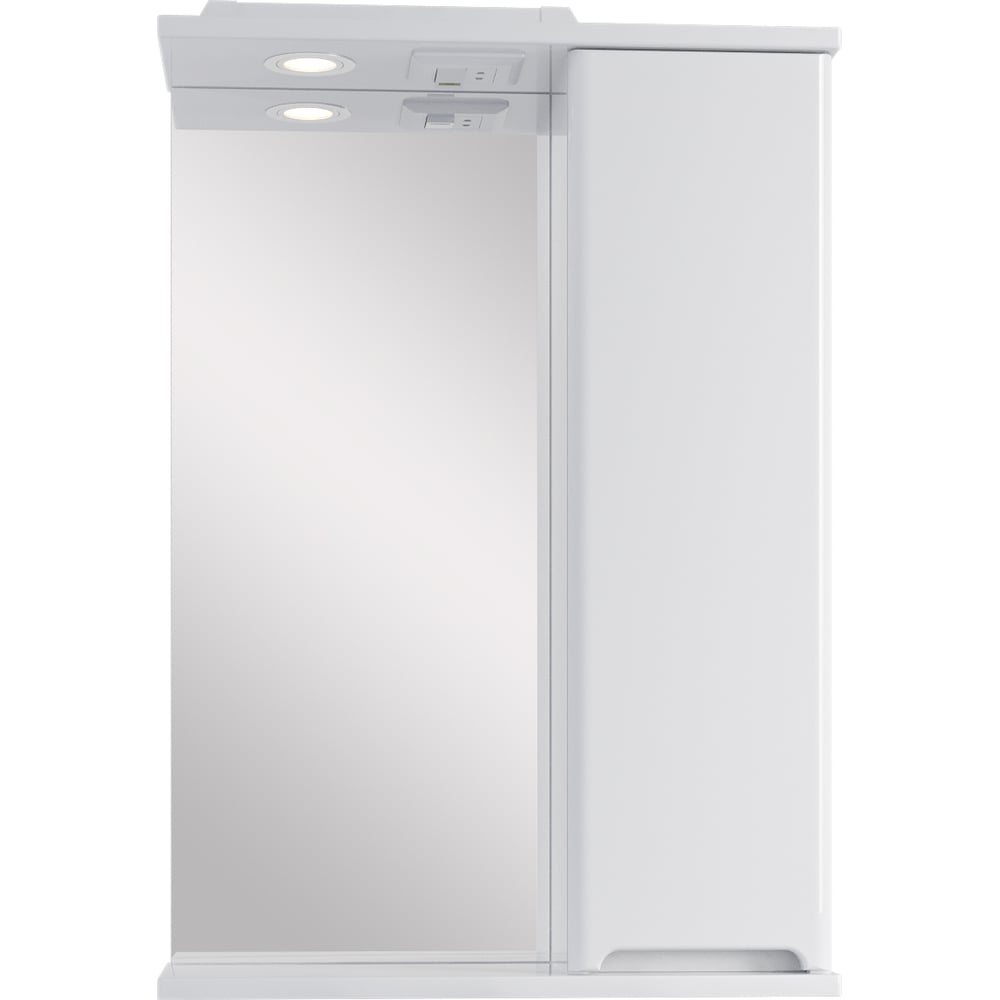 Подвесной зеркальный шкаф для ванной комнаты Sanstar шкаф практик