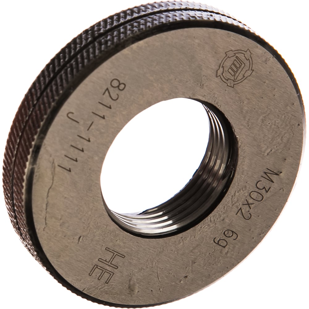 Изображение товара Калибр-кольцо Туламаш М 30x2 6g из легированной стали, 30 мм диаметр, M резьба Изображение товара Калибр-кольцо Туламаш М 30x2 6g из легированной стали, 30 мм диаметр, M резьба