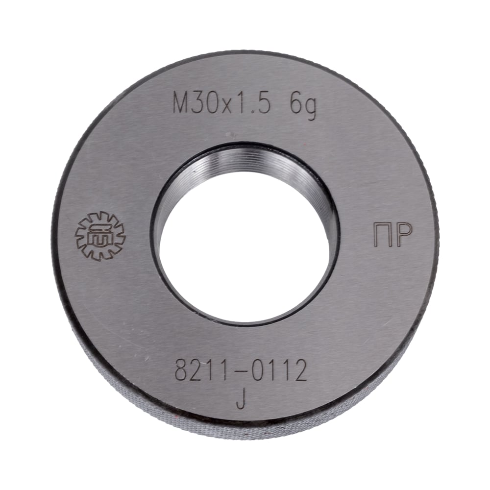 Изображение товара Калибр-кольцо Туламаш М 30x1. 5 6g ПР - профессиональный инструмент для резьбовых соединений