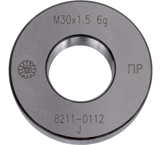 Изображение товара Калибр-кольцо Туламаш М 30x1.5 6g ПР ТМ 78415