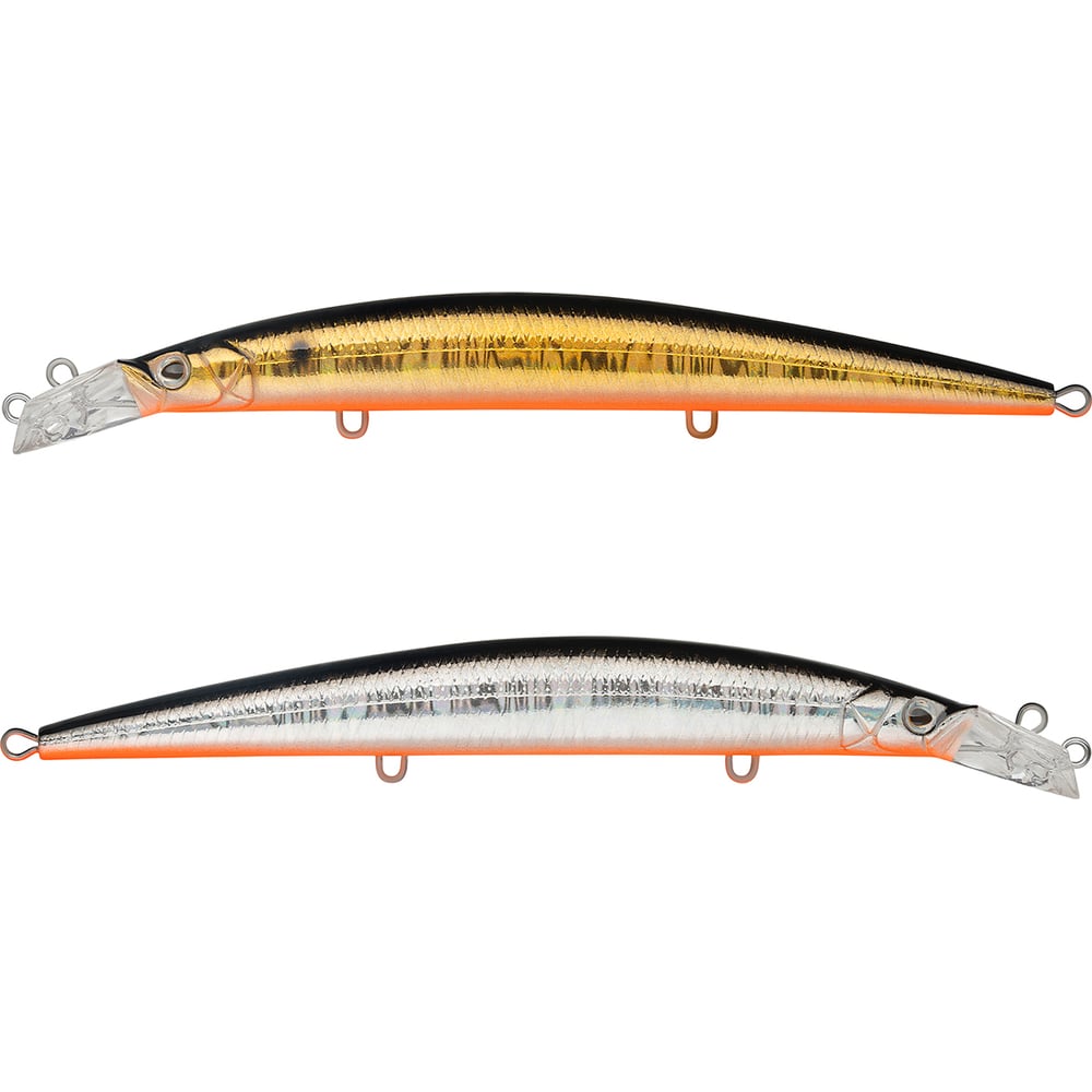 Изображение товара Воблер Strike Pro Top Water Minnow 130 A70-613-SBO плавучий Минноу 130 мм
