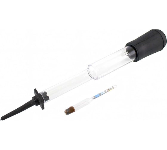 Изображение товара Ареометр для электролита и антифриза в тубе DolleX ARE-01