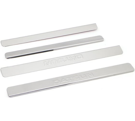 Изображение товара Накладки внутренних порогов DATSUN on-DO, mi-DO нерж. сталь к-т 4 шт. DolleX NPS-052