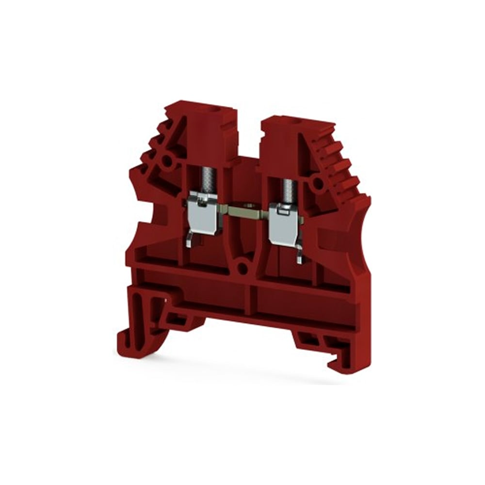 Изображение товара Клеммник на DIN-рейку Klemsan AVK4 RD, 4 мм², красный, 100 шт
