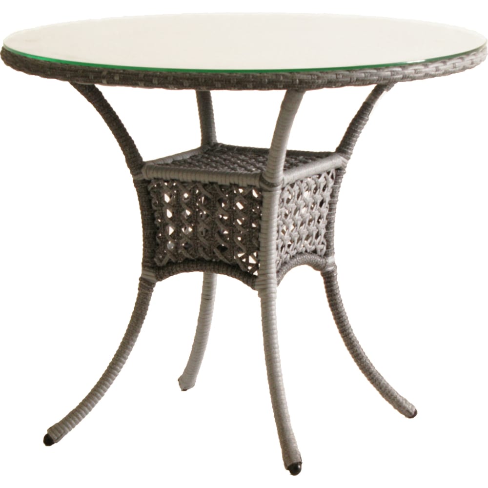 Круглый обеденный стол AIKO, цвет серый