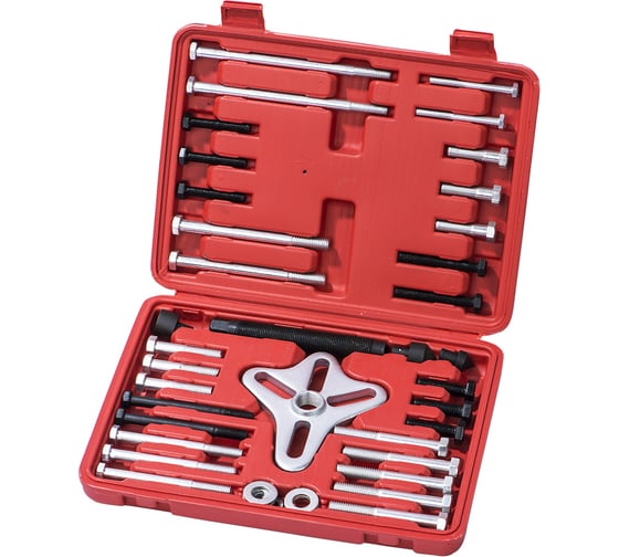 Изображение товара Съемник шкивов, ступиц 46 предметов AV Steel AV-921058