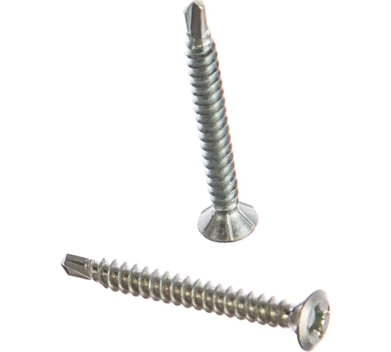 Изображение товара Оконный саморез Метизный двор 3,9x35 сверло, белый, 12 шт. 4690441018441