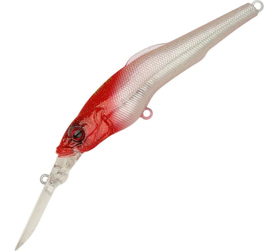 Изображение товара Воблер Strike Pro Challenger X Deep Diver 70L цвет: 022PPP-713 Redhead Silver EG-076AL-SP#022PPP-713