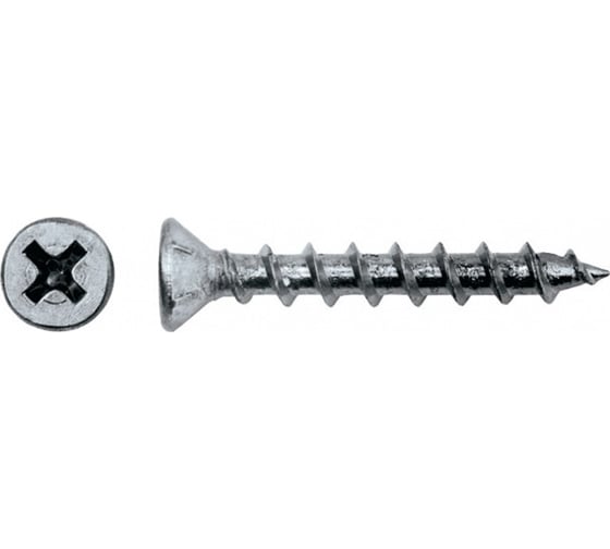 Изображение товара Оконный саморез Метизный двор 4,0x40 острый, белый, 20 шт. 4690441018496