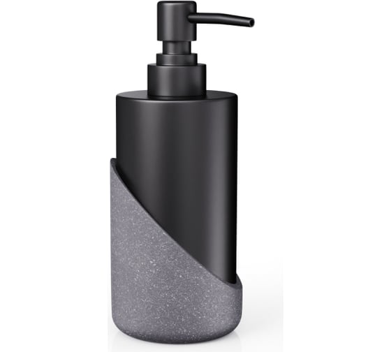 Изображение товара Настольный дозатор для жидкого мыла FORA Granit dark полирезин FOR-GRD021