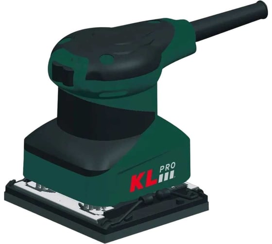 Изображение товара Шлифовальная вибрационная сетевая машина KLPRO 150 Вт, 110x100 мм 12056 KLEZ43110