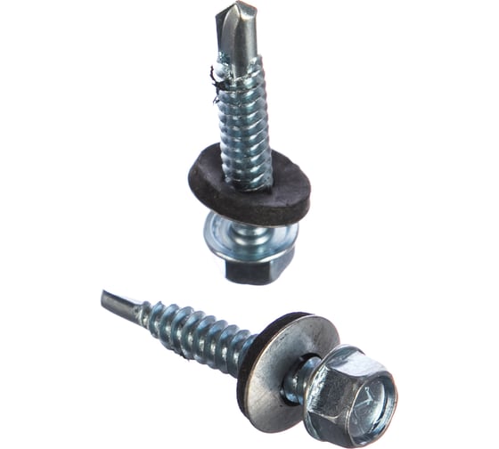 Изображение товара Кровельный саморез Метизный двор 6,3x38, 100 шт. 4607159064448