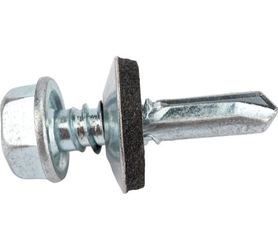 Изображение товара Кровельный саморез с длинным сверлом Метизный двор 6,3х25, 100 шт. 4690441023872