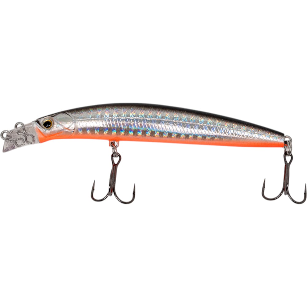 Изображение товара Воблер Strike Pro Top Water Minnow 90 цвет A70-713 Black Silver для ловли щуки и хищных рыб