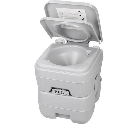 Изображение товара Биотуалет WMC TOOLS портативный, пластмассовый (20л,высота посадочного места 420мм, смыв-сильфонный насос) WMC-PT20-1(52444)